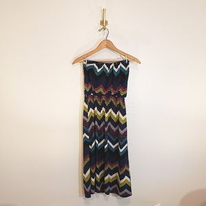 Sleeveless Tube Top Dress